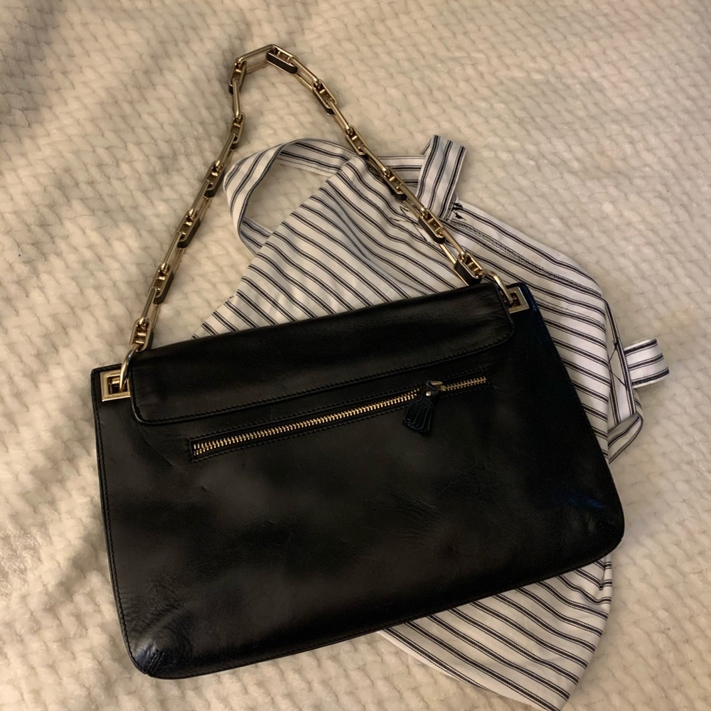 Anya Hindmarch Chain Leather Shoulder Bag - black - Picture 7 of 13